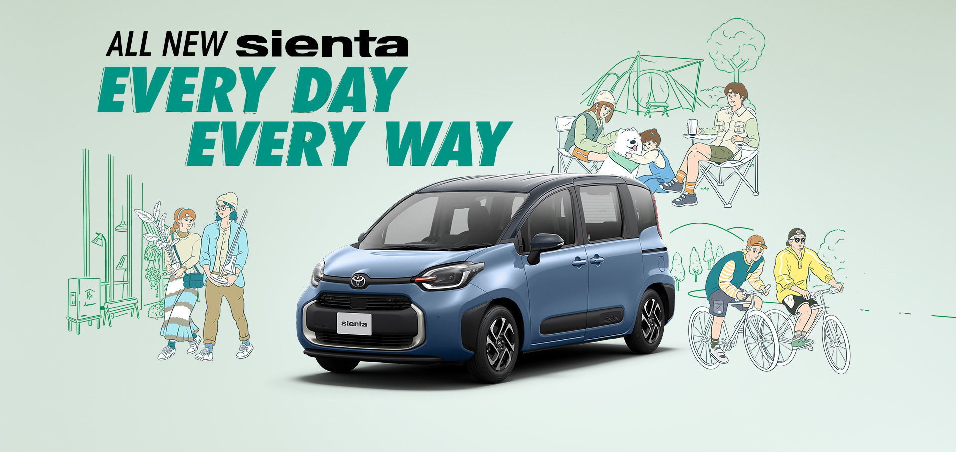 All-New Sienta | Every Day Every Way | 7 Seater Cars